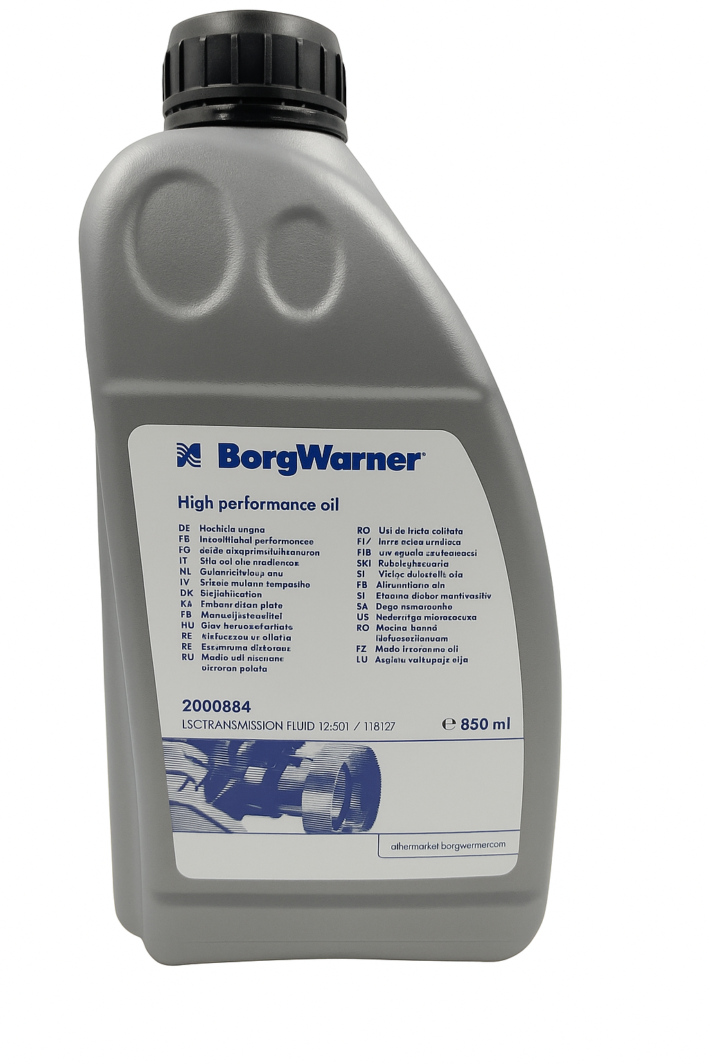 BorgWarner 2018394 Haldex Öl 850 ml G065175A2 für VW Audi Seat Skoda AWD